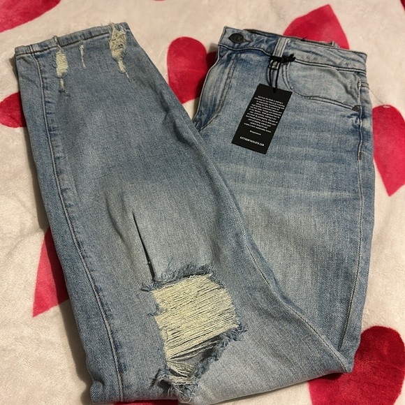 NWT KUT from the Kloth | Christine High Rise Straight Leg - Picture 12 of 14